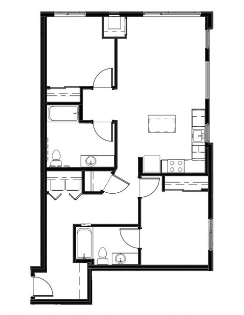 ADA 2-bed - 208/235 at Astro Apartments, Seattle, WA